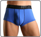 Panarea: Extra-fluid material. Letter UDY COLLECTION in relief on the waist band. Unlined front pouch. Intense color.