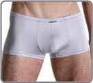 Material very fluid and light, reflections metal. Unlined front pouch.