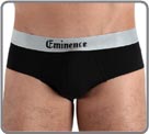 The silvery tones of the modern Silver brand are utterly elegant. The Eminence comfort is brought thanks to the cotton and modal (made from wood) association. Lined at the front. Microfibre metallic effect waistband.