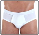 Low waist open brief at the front, in a soft and lightweight stretch cotton. Perfect support for everyday.