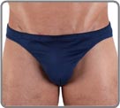 Mini-brief, printed pattern, little coiled waistband. Lined at the front.