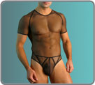 This body stocking is one of the sexiest element which can be found on the market. It is see-through and is at the same time restrained, sensual and slightly provocative. Who will dare resist?
