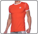 Hom creates its World Collection. Tee-shirts highly coloured out of cotton/elasthan. A perfect look for the athletes of the Olympic Games but also for the sportsmen of Sunday.