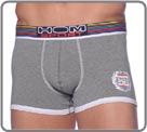 Hom creates its World Collection. Tee-shirts highly coloured out of cotton/elasthan. Rainbow waist band and blazon 68. A perfect look for the athletes of the Olympic Games but also for the sportsmen of Sunday.