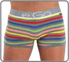 Innovation : the pouch-free Maxi! The fi rst unisex boxer that can be worn by girls or boys. Hold and comfort is still guaranteed for men. A rainbow of colours. Unlined front pouch.