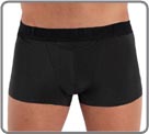 New unconventional permanent HO1 product. A fi ne graphic print on Sensitive microfibre. A design that holds without squeezing and has anti-overheating properties. An elegant, low-key design. Lined at the front.