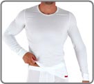 Long sleeves tee-shirt, light and ultra comfortable, cutting curved. Elegant to wear only but also under a jacket or shirt, perfect in all circumstances.