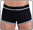 Model made of fine polyamide microfibre spandex FishNet. Style trendy with effects of contrast color on the planks and belts. Line very comfortable and stylish.