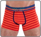 A maxi cotton striped elasthan. Garter waist band HOM SPORT Microfiber hyperdouce. Products in the sport look easy to wear.