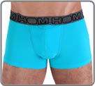 Innovation: Hom launching the horizontal opening in a wide range of colors. A Maxi horizontal opening polyamid elastane sensitive. A silver microfiber waist band takes over the HOM logo.