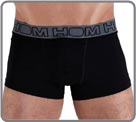 Innovation: Hom launching the horizontal opening in a wide range of colors. A Maxi horizontal opening polyamid elastane sensitive. A silver microfiber waist band takes over the HOM logo.