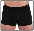 Hom reminder line Silk 44. Micromodal silk range high elasthan material. A hyper-comfortable fabric waist band. A refined label mate/brilliant is sewn on the products. The ultimate luxury: wear silk underwear.