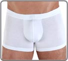 Hom reminder line Silk 44. Micromodal silk range high elasthan material. A hyper-comfortable fabric waist band. A refined label mate/brilliant is sewn on the products. The ultimate luxury: wear silk underwear.