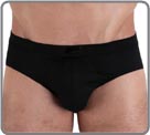 Hom reminder line Silk 44. Micromodal silk range high elasthan material. A hyper-comfortable fabric waist band. A refined label mate/brilliant is sewn on the products. The ultimate luxury: wear silk underwear.