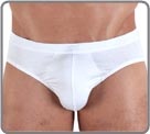 Hom reminder line Silk 44. Micromodal silk range high elasthan material. A hyper-comfortable fabric waist band. A refined label mate/brilliant is sewn on the products. The ultimate luxury: wear silk underwear.