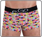 Designed by Melissa TONG. Melissa explains: "range e.Go refers me to a very colorful world, fun and quirky.". It is why I also chose to use "emoticons".