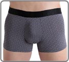 Material micromodal air extensible, delicately printed pattern tie in shades of gray. Try this look very trend in men's fashion of the pattern tie, as well as for this incredible substance on the skin.