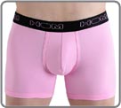 Long Boxer colored Cotton spandex thin and soft. Long cut avoids overheating, it ensures a maintenance and extreme comfort. Planks not constrictive, invisible under pants.
