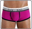 A new Hipster Technicolor out of sensitive polyamid/elasthan, available in sharp colours inspired by the universe of the ski slopes. Black borderings give force to the model. A white and gray waist band for more contrast and look.