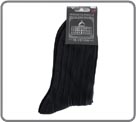 Alternant 10 c�tes endroit et 2 c�tes envers, cette chaussette fil d'Ecosse est une bonne affaire alliant le prix et la qualit�.