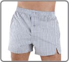 Printed square pattern. Openaning 1 button. Without suspending rod. American cut (without central seam on the back).