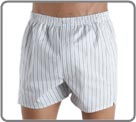 Printed stripes pattern. Openaning 1 button. Without suspending rod. American cut (without central seam on the back).
