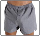 Plain grey. Opening 1 button. Without suspending rod. American cut (without central seam on the back).