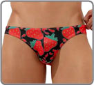 Mini brief based on printed microfiber, in intense colors. Pre-shaped, unlined...