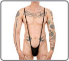 The smallest, sexiest bodysuit. Similar to a thong, this bodysuit has two to on...