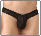 Une fine maille transparente, un tissage motif sauvage associ� � la d�licatesse...