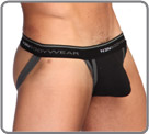N2N Waist II: Sporting line with sportive and contrasted colors. Logo N2N on the belt. Sexy body hugging fit. Contour pouch enhancement.