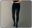 Opaque mat tights, 70 Deniers aspect. Tactel� yarn, a delight to wear.
Confort band and front opening especially designed for the male anatomy.
Signature knitted waistband for a firm support without tightening.
