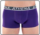 Set of 3 boxerbriefs (1 seagreen, 1 red and 1purple) made of an extra stretch a...