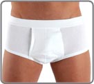This high cut brief from Mariner presents a cotton jersey for comfort and impeccable dress on a daily basis. Lined at the front.
