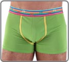 Extremely comfortable thanks to majority cotton, this boxerbrief will delight...