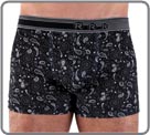 Boxerbrief in a soft, extensible and comfortable microfiber with a graphic very...