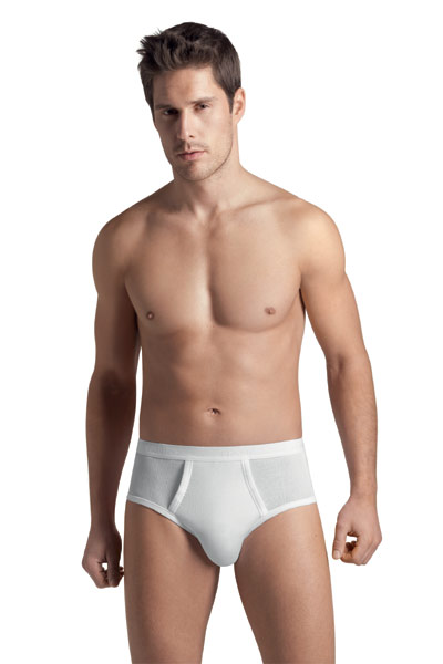 Hanro - Fly front brief Cotton Pure