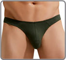 Thong in cotton and elastan, classic and sexy cut. Intense color. Unlined front...