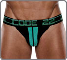 Classic cut Jockstrap with a sporty touch thanks to the two colored stripes on...