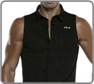 Sleeveless shirt, made of comfortable polyester fabric, it will be ideal to on...