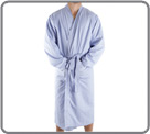A 100% cotton poplin material integrating into the interior a fine toweling material.