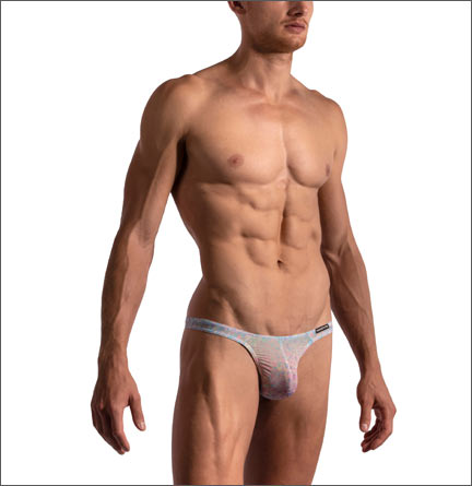 Manstore Shimmer Micro Tanga Disco 2-11830/8720 at International Jock