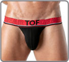 Le slip tanga parfait : une ceinture au design tr�s r�ussi marqu�e TOF GEAR, un...