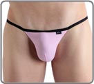 String brief, string brief with flat elastic like tanga, low waist, back just...