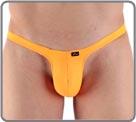 Intense fluorescent colour. T-Face thong, a mini-thong cut, adjusted, low front...