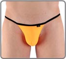 Couleur fluo intense. Tanga brief, une coupe slip ficelle, petite ceinture dos...