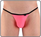 Couleur fluo intense. Tanga brief, une coupe slip ficelle, petite ceinture dos...