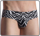 A black and white zebra motif, animal, which associates well with the universe...