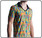 M851: Bright and dazzling colors to attract the eye. Printed on microfiber...