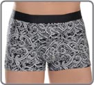 Une maille trs confortable grce au coton majoritaire et un trs beau motif et...